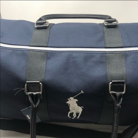 Polo Ralph Lauren Duffel Bag Weekender Holdall NEW - Picture 7 of 10